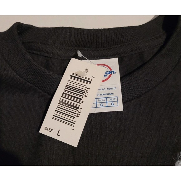 Rocky Movie Large Black T-Shirt Graphic Tee Rocky Balboa Vs Apollo Creed 2018 - Picture 7 of 8